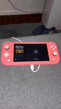 Nintendo switch LITE (Coral Pink)