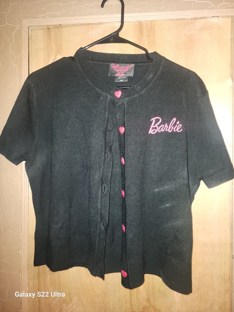 Barbie Cardigan Short Sleeve