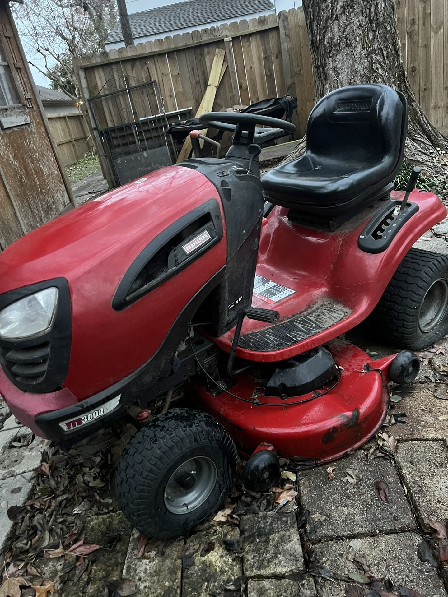 YTS 3000 46 Inch 21 HR Craftsman Lawn Tractor