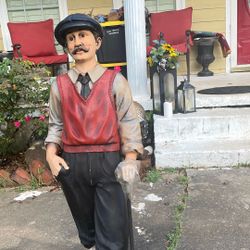 3in Tall vintage golfer 