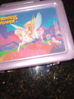 Vintage Princess Power Radio With Microphone 