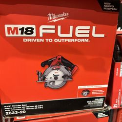 Milwaukee M18 Fuel 6-1/2 Circular Saw Tool Only Pick Up Only $160 Firm