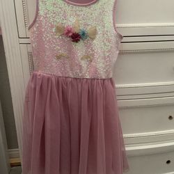 Girls Unicorn Dress