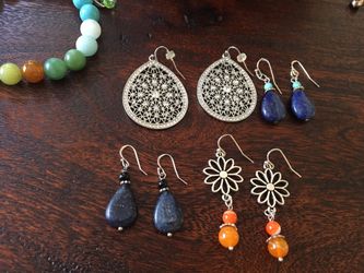 Beautiful Handmade earrings! $12 each pair