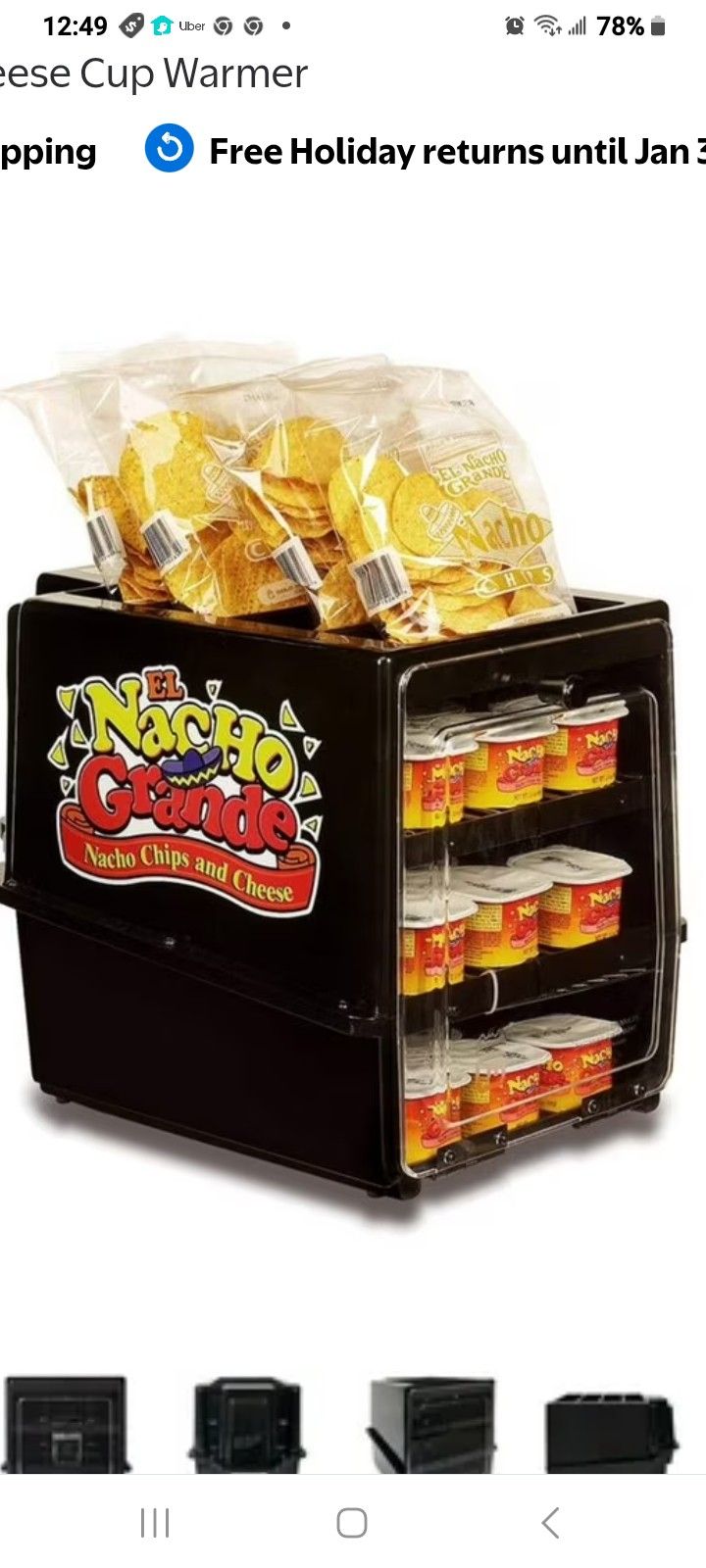 NACHO CHEESE WARMER