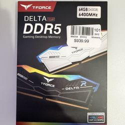 TeamGroup T-Force DDR5 Ram 6400MHz 64GB CL30 Brand New Sealed 