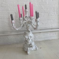 Skull Candelabra 