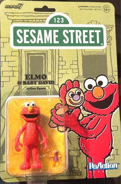 2024 Super 7 123 Sesame Street Elmo & Baby David
