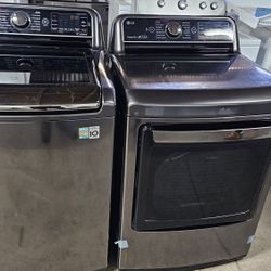 LG Washer And Dryer Electric 