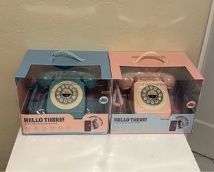 Hello There Retro Wireless Phone Speaker (x2)