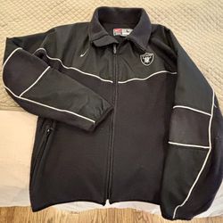 Authentic Nike Raiders Team Hard Shell/ Fleece jacket 