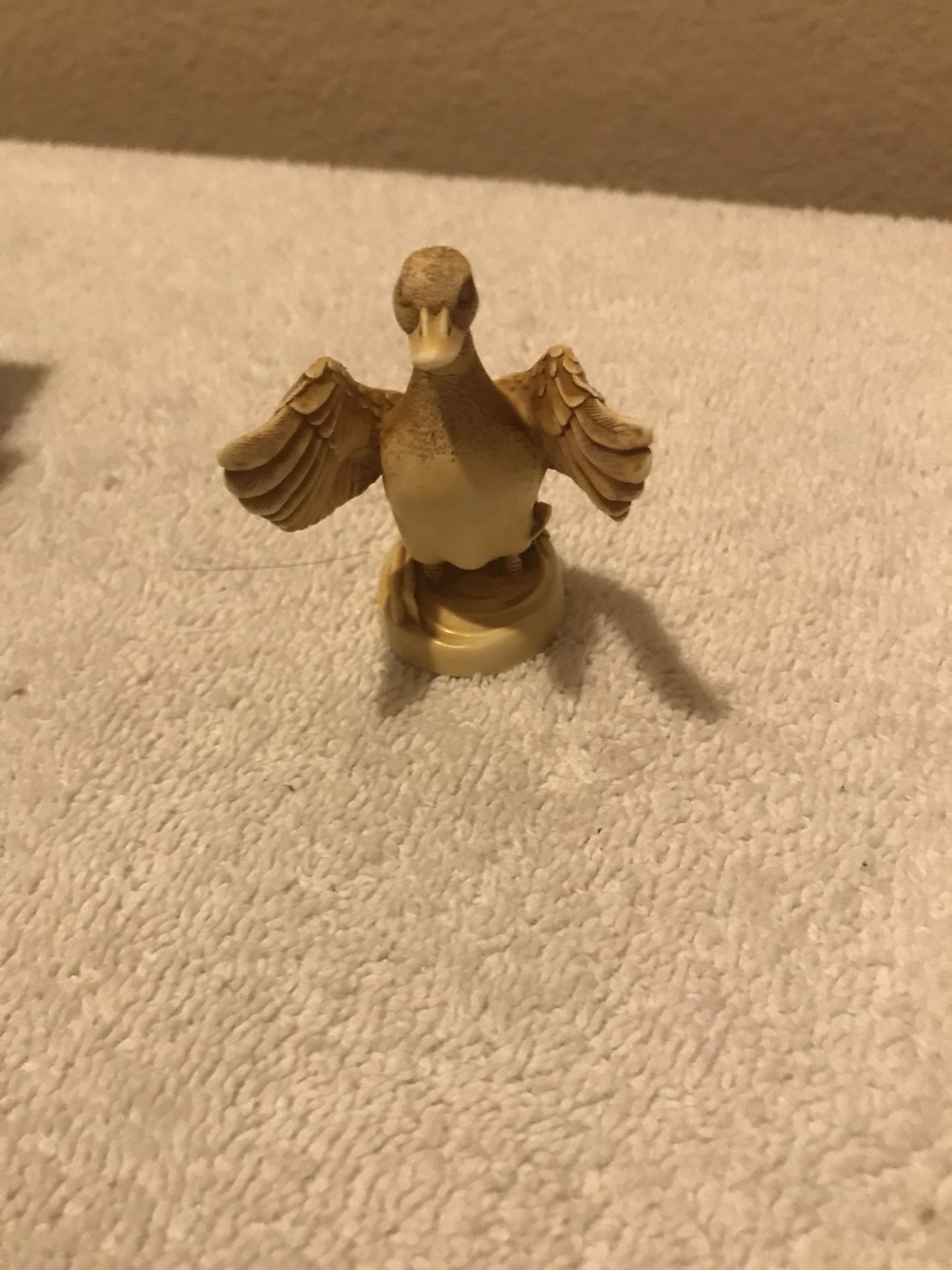 Harmony Kingdom netsUKe, TJNDU "Waddles" duck figurine, NIB