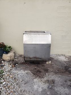 Commercial Stainless Steel Ice Bin