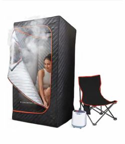 Sharper Image - Steamer Sauna Portable Spa, Includes 2.4L Steamer