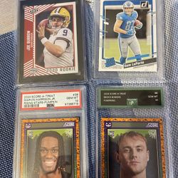Sports cards Rookies Football And Baseball 