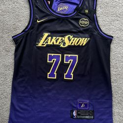 MENS LUKA DONCIC LOS ANGELES LAKERS JERSEY S LAKE SHOW
