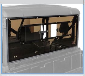 Vented Rear Windshield Compatible with CFMOTO UFORCE 1000