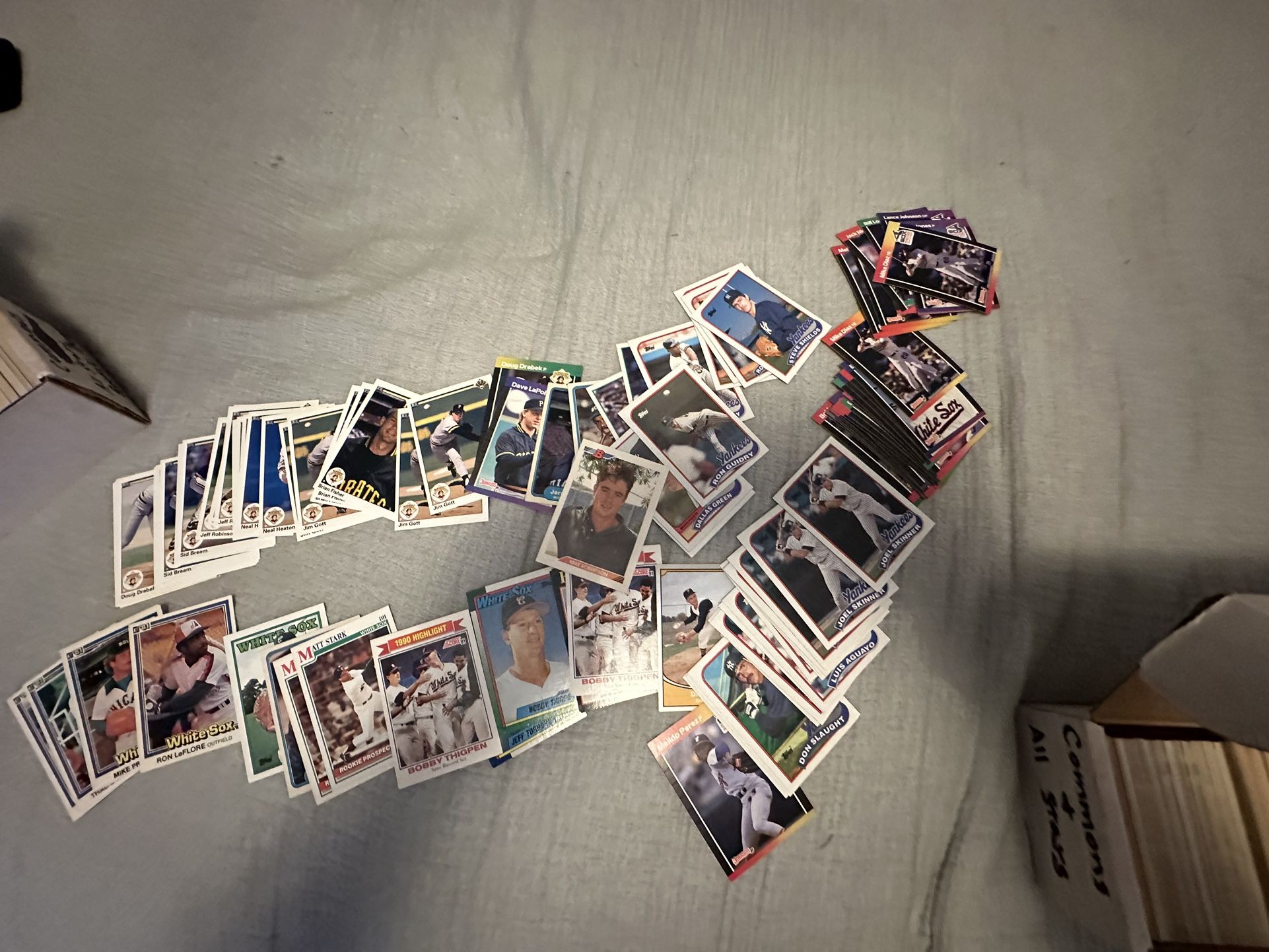 Vintage Baseball Cards Dating Back To The 50S All The Way To The 90S
