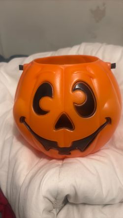 Vintage Halloween Bucket
