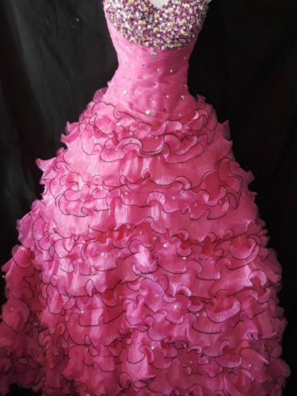 Quinceanera dress With Shoulder Cover