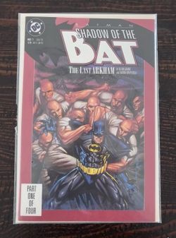 Batman: Shadow of the Bat #1 (June 1992) — Part 1 of “The Last Arkham” by Alan Grant and Norm Breyfogle.