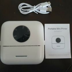 New! Portable Bluetooth Mini Pocket Printer