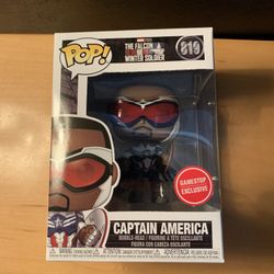 Marvel captain America sam Wilson exclusive Funkopop