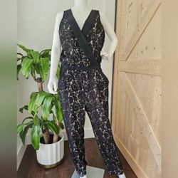 Vince Comuto Lace Jumpsuit 