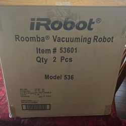 Brand new never used Roomba vacuuming robot