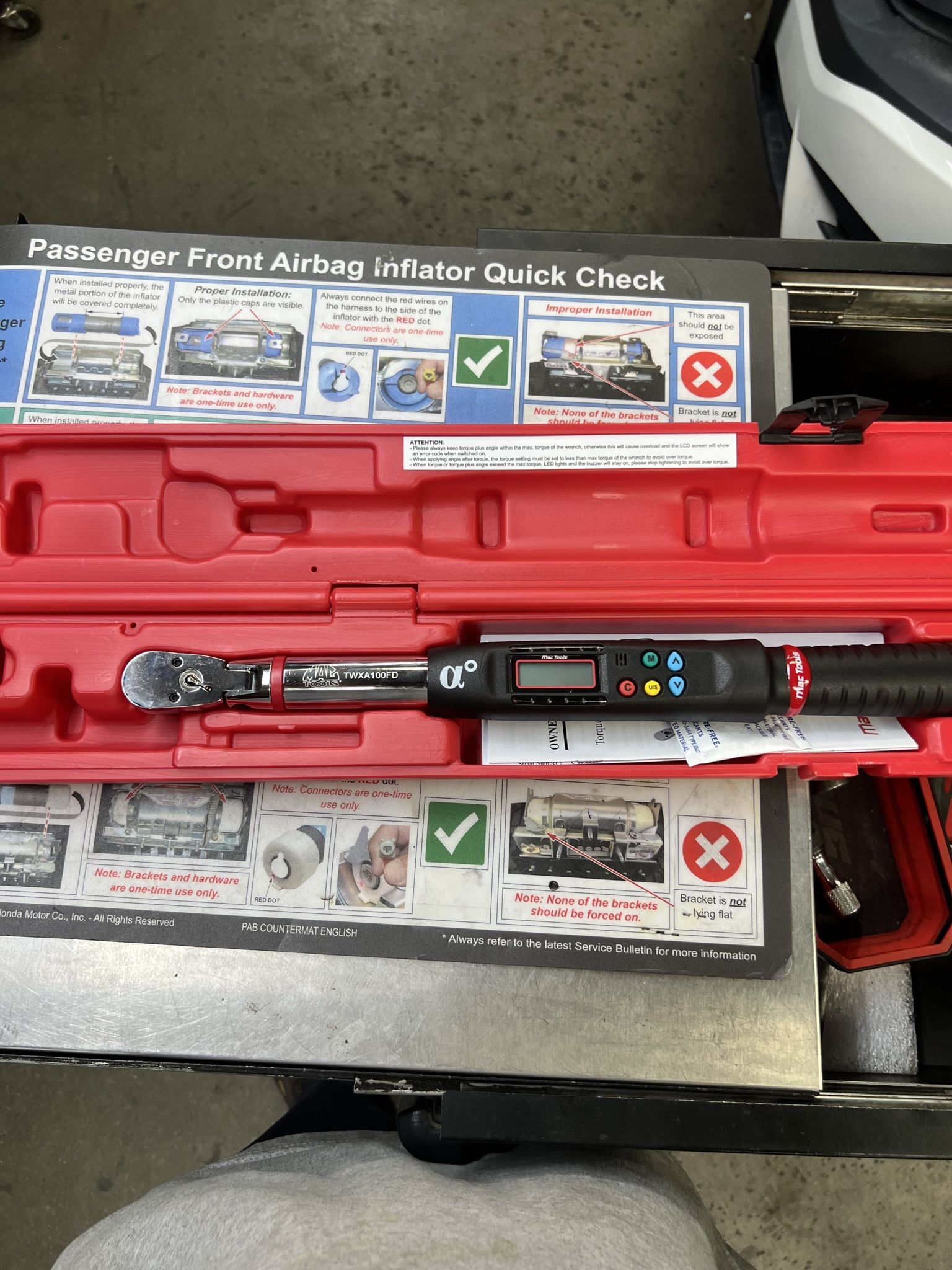 Mac Tools Digital Torque Wrench 3/8