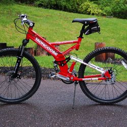 Mongoose BLACKCOMB Mountain Bike In Red