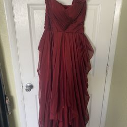 Red Formal Long Dress