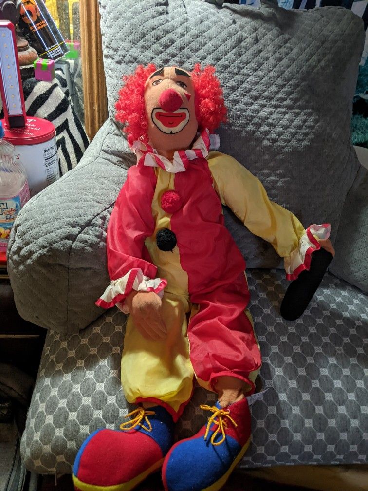 Vintage Toy. Homie The Clown From In Living Colof