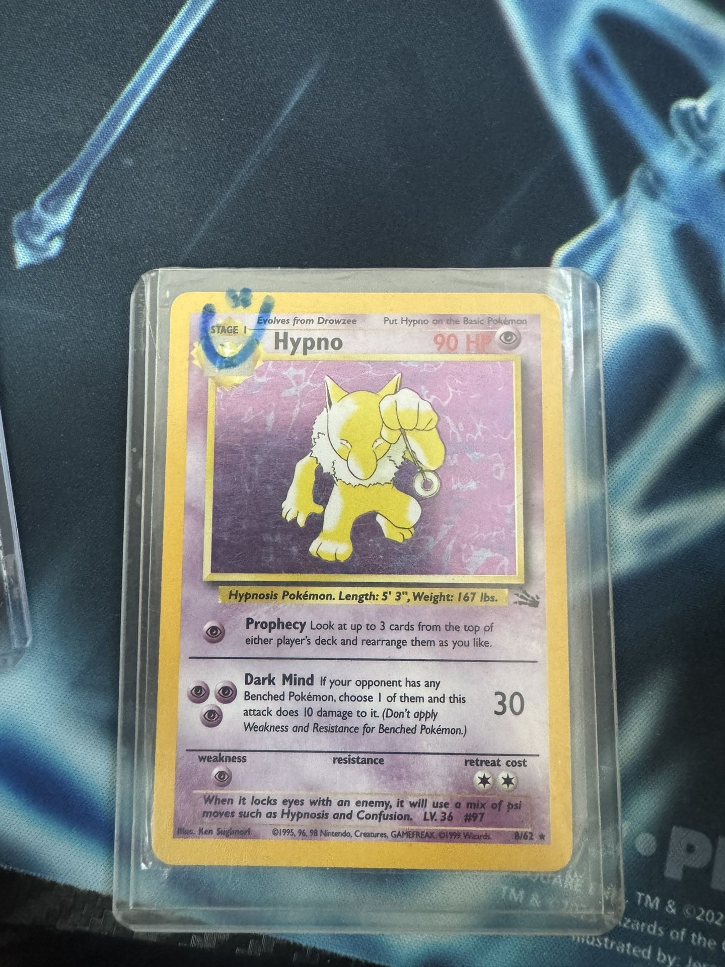 Hypno #8 Pokemon Fossil