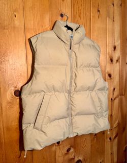 Men’s XL Puffer Vest Water Repellent + Windproof
