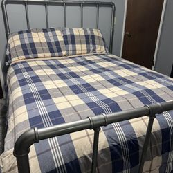 Metal Headboard And Footboard - Queen