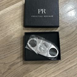 Prestige Royale Stainless Guillotine Cigar Cutter 