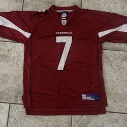  Arizona Cardinals Matt Leinart Jersey Red Mens - Size: Large 