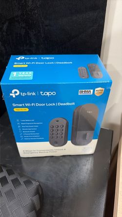 TP-Link Tapo DL105 Smart Wi-Fi Door Lock Deadbolt