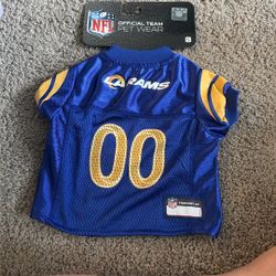 Rams Small Dog Jersey