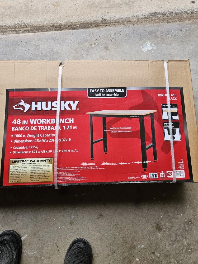 Husky 48 Inch Workbench for Sale in Plano, TX OfferUp
