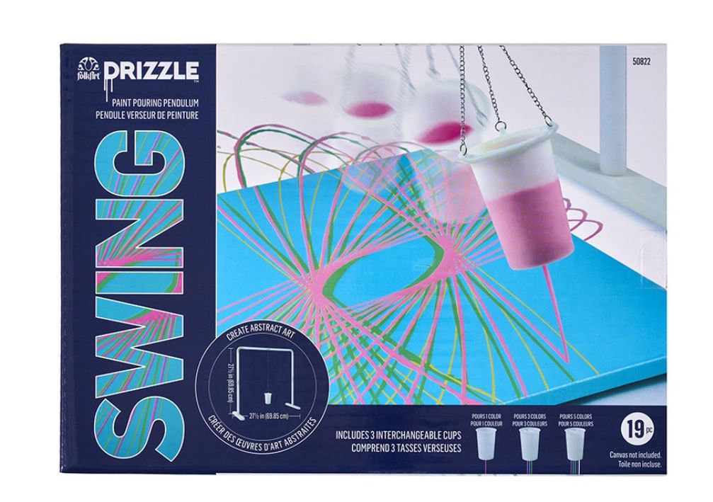 FolkArt ® Drizzle™ Tools - Paint Pouring Pendulum - 50822 Product Description