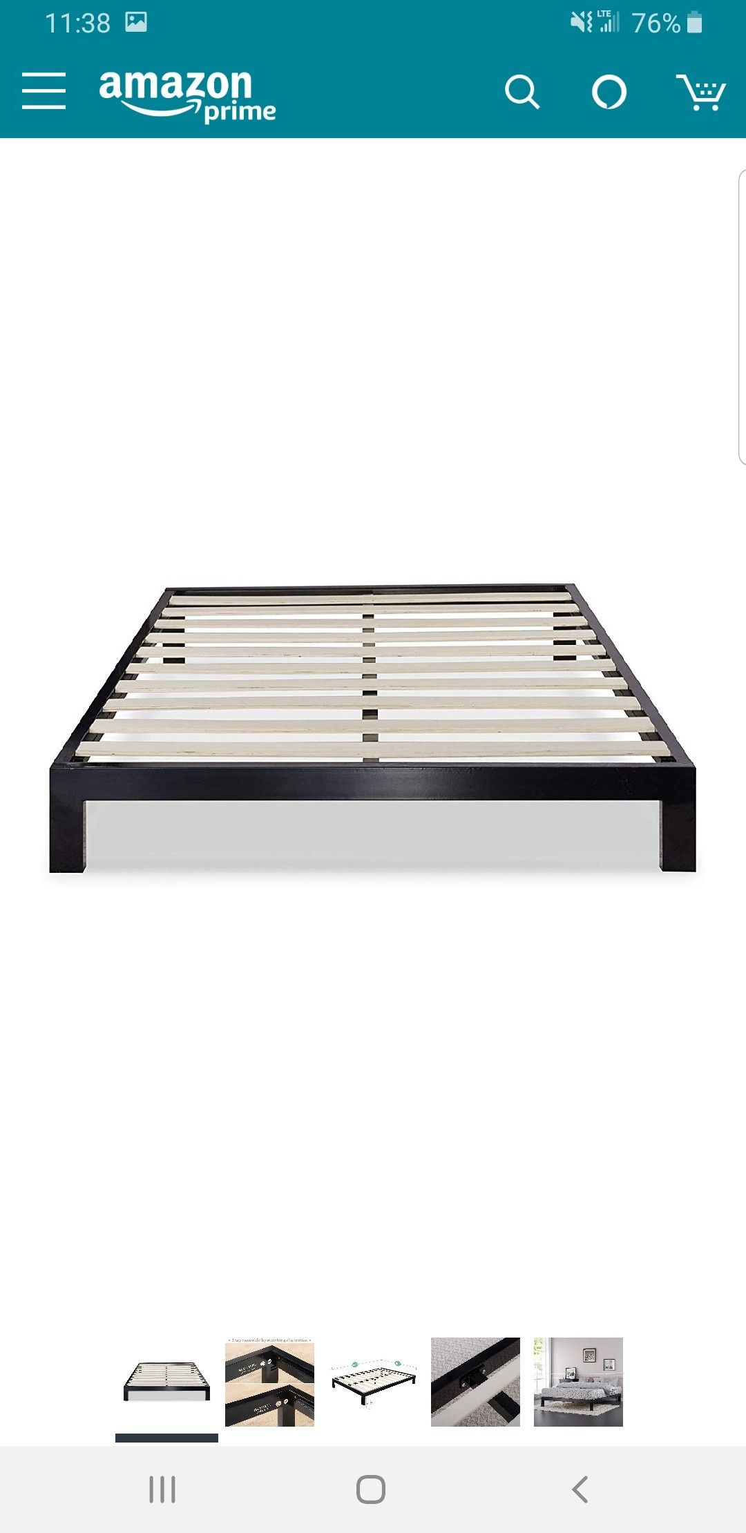 Queen size 10inch platform bed frame.. BRAND NEW..can deliver