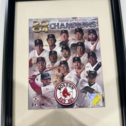 Red Sox World Series Poster