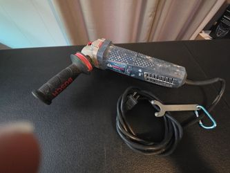 Bosch 10 Amp Corded 4-1/2 in. Angle Grinder - with Lock-On Paddle Switch