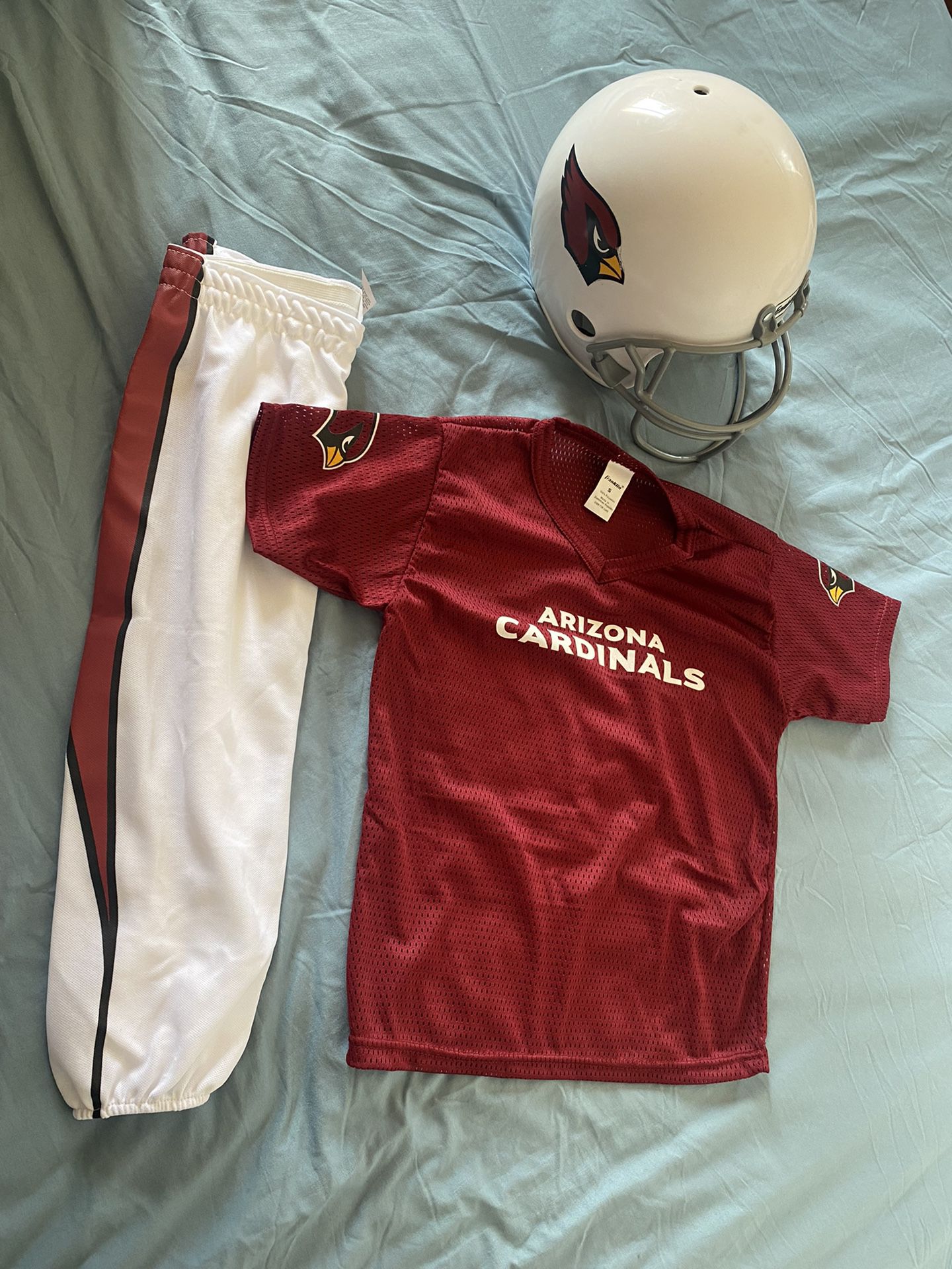 Franklin Sports NFL - Conjunto de uniforme de fútbol americano para niños, disfraz de fútbol juvenil de la NFL para niños y niñas, el juego incluye ca