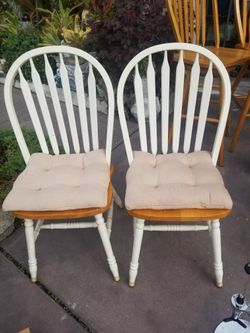 Pair Of Table Chairs