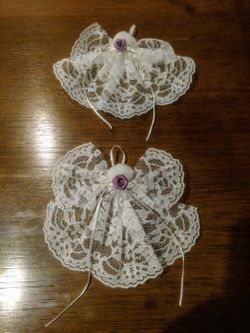 Vintage Handmade Lace Angels (2)