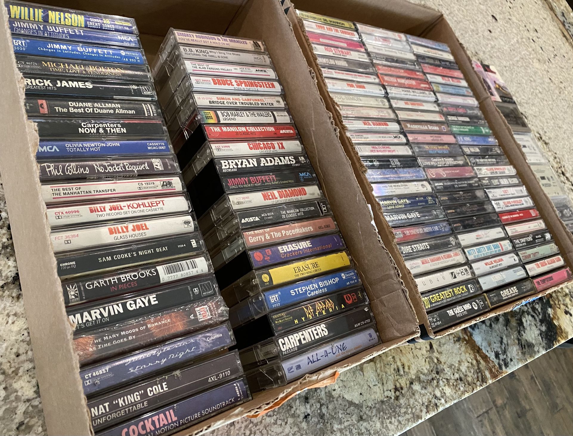LOT OF 120 CASSETTES - Super Deal!
