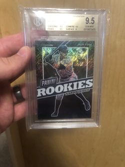Aaron judge RC Rapture panini National Convention Bgs 9.5